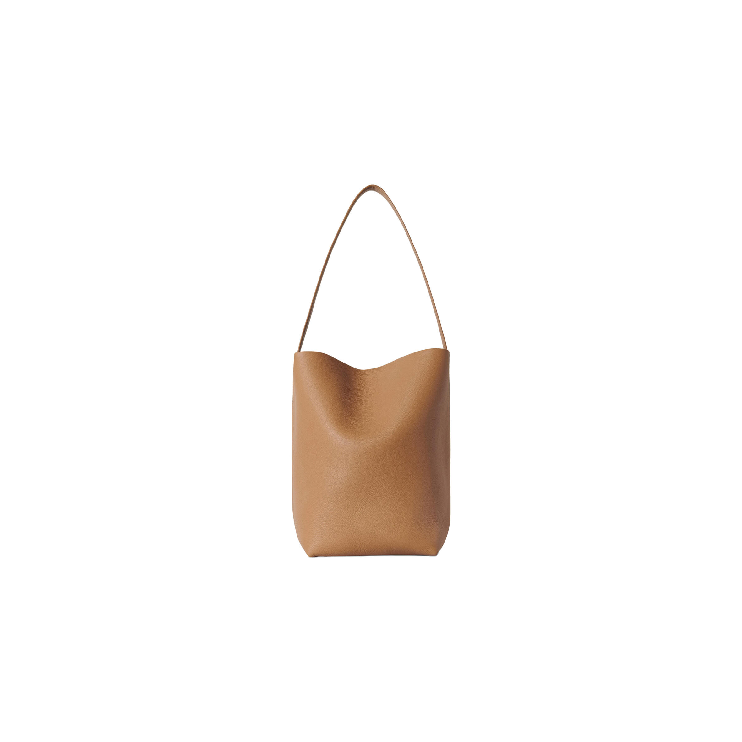 The R0w MEDIUM NS PARK TOTE BAG IN LEATHER CINNAMON W1313L129CMON (33*28*15cm) Master Quality